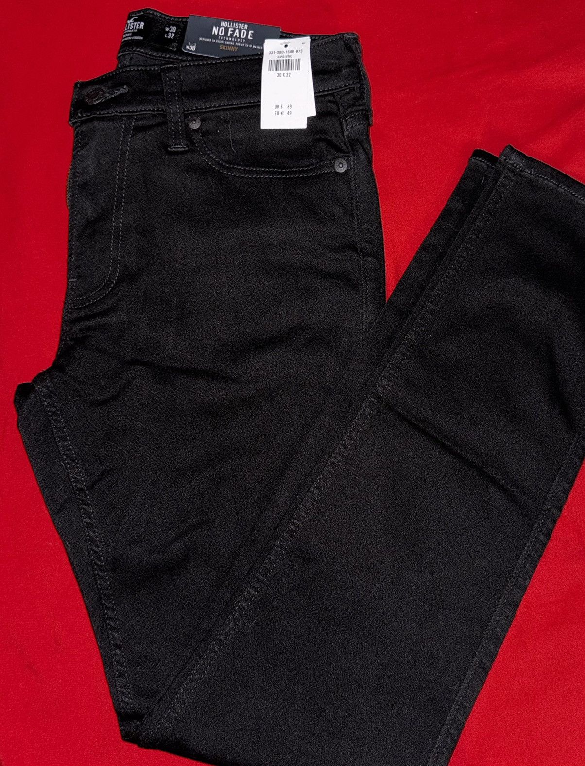 Hollister Hollister Black Skinny Jeans 30x32 Size US 30 / EU 46 - 2 Thumbnail