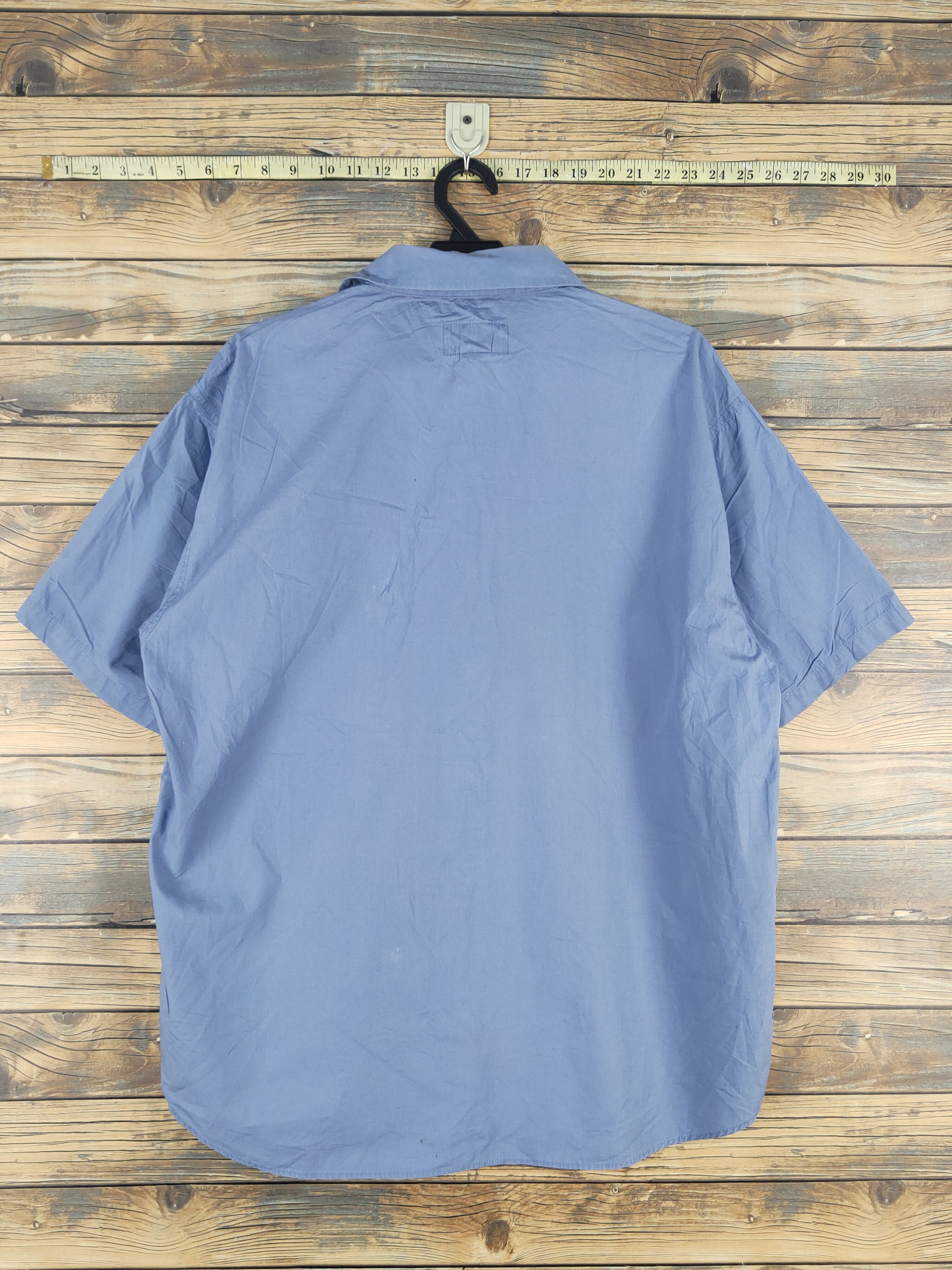 Converse Converse Blue Button Ups Shirts #W1650 Size US L / EU 52-54 / 3 - 10 Thumbnail