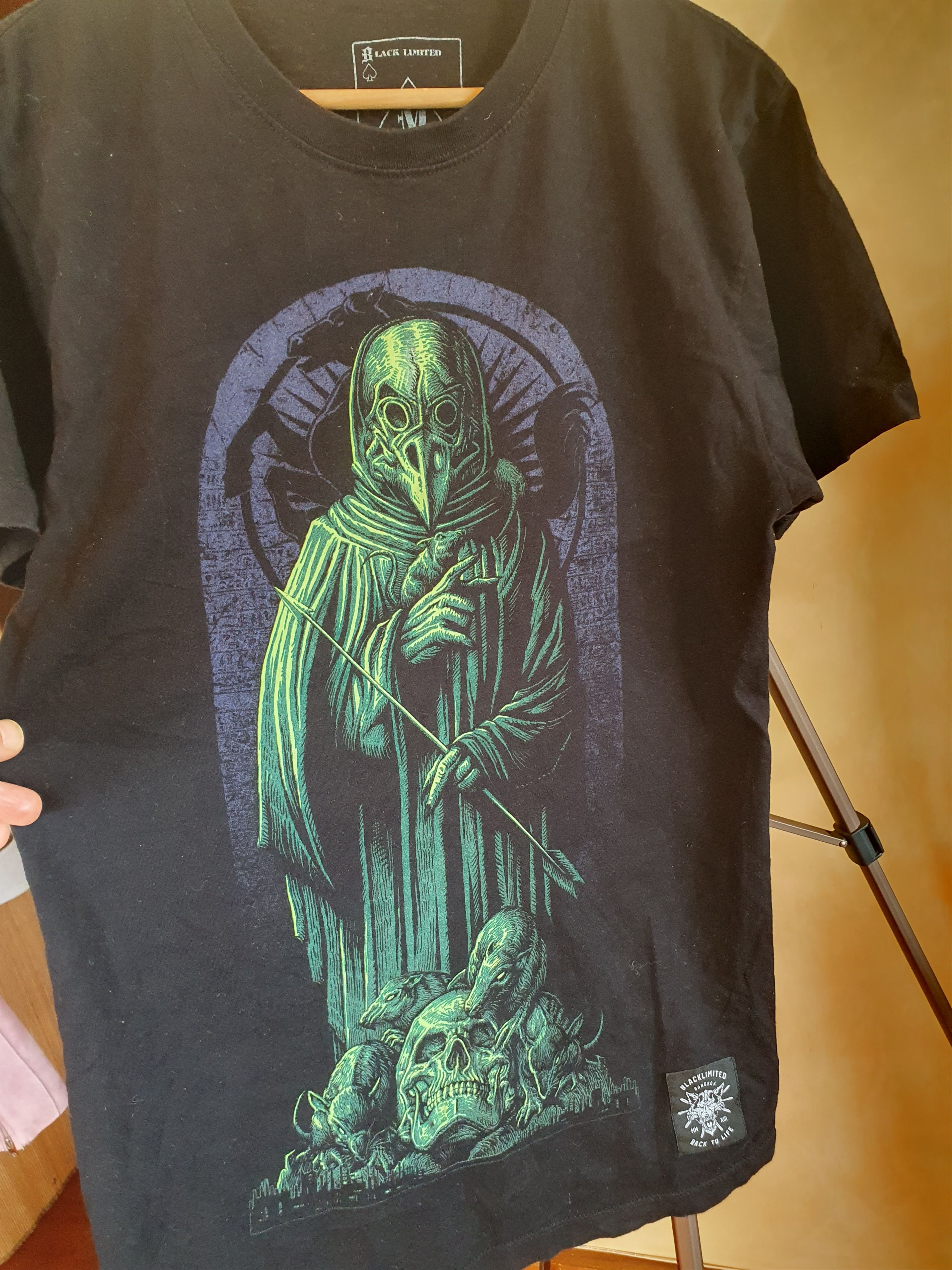 Other Black Limited Bangkok The 4 Horsman Plague t-shirt sz M Size US M / EU 48-50 / 2 - 8 Thumbnail