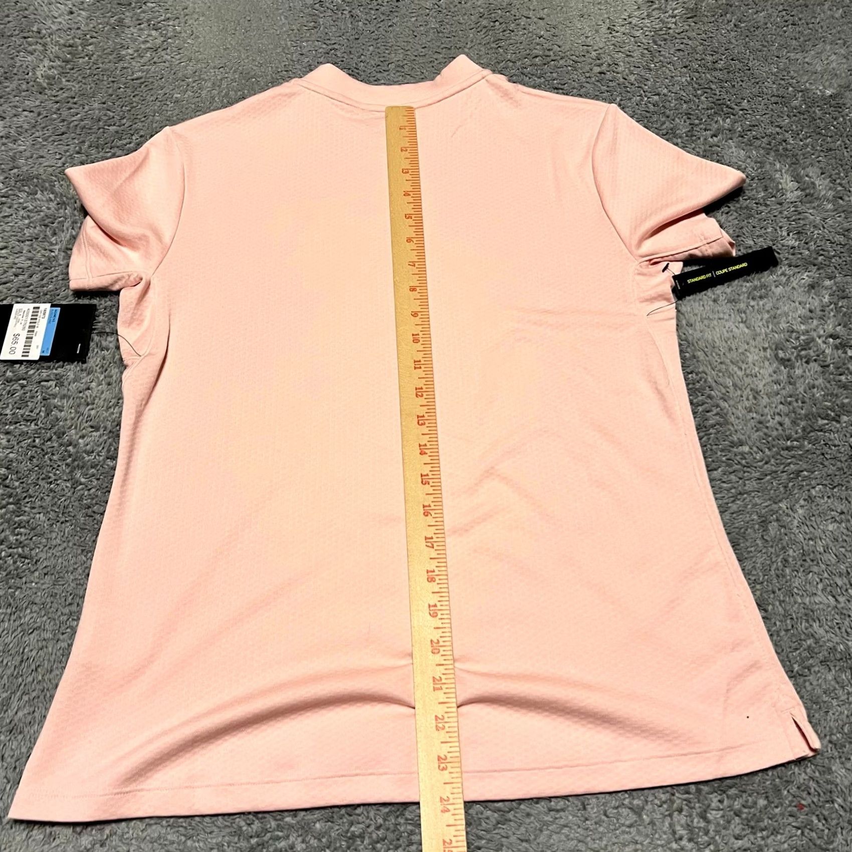 Nike Nike Shirt Womens Medium Blade Polo 1/4 Zip Dri-Fit Pink Golf Polo M Womens Size M / US 6-8 / IT 42-44 - 6 Thumbnail