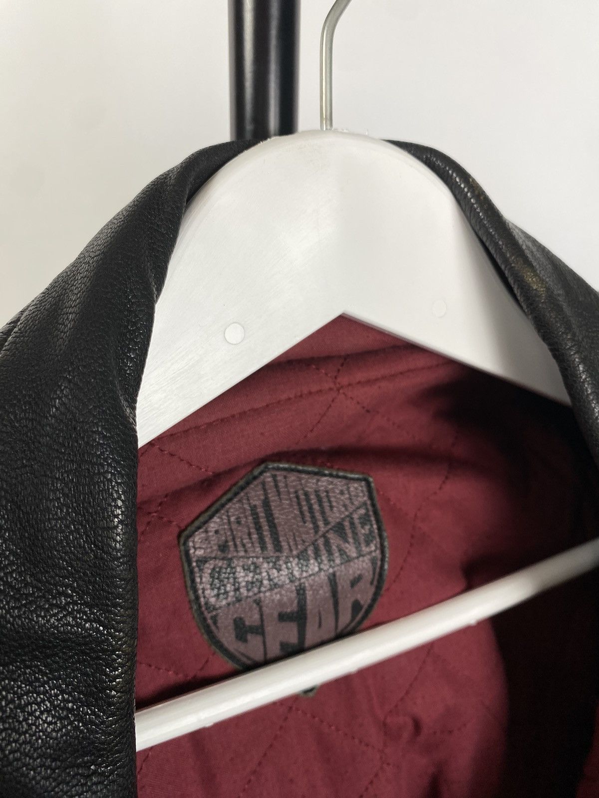 Other 🔥SPIRIT MOTORS RACING TRUE LEATHER JACKET 50-42 Size Size US M / EU 48-50 / 2 - 17 Thumbnail