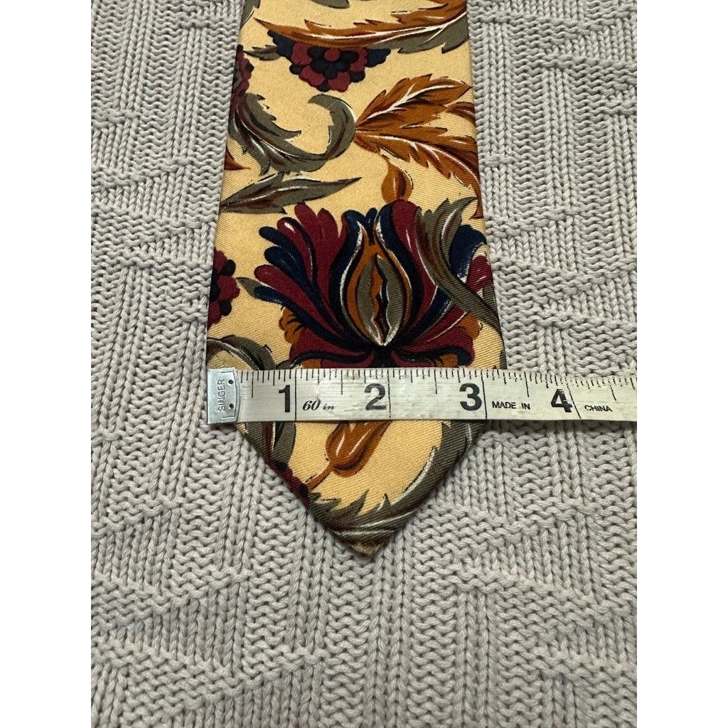 Lands' End Vintage 90s Lands End silk tie Size ONE SIZE - 4 Thumbnail