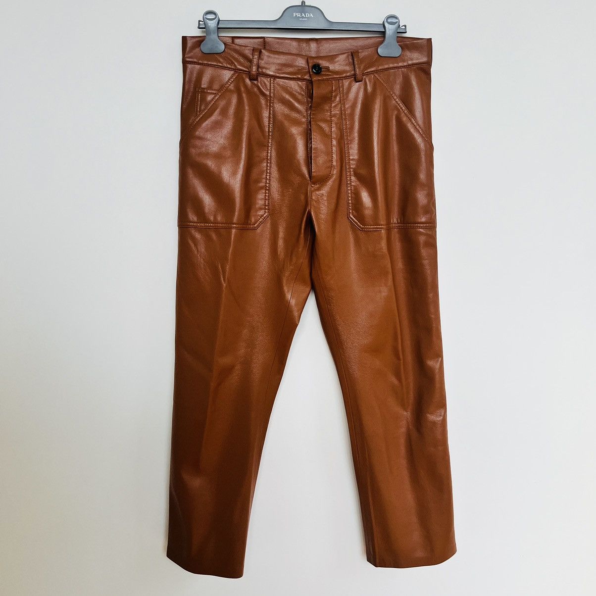 Nanushka Nanushka Okobor leather Shirt and 5-pockets Pants Size US L / EU 52-54 / 3 - 7 Thumbnail