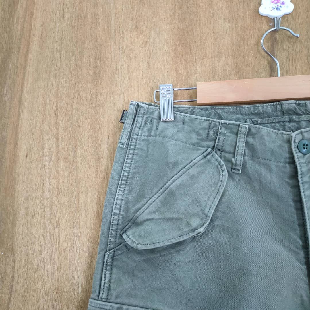 Japanese Brand AKM BONDAGE FADED CARGO PANTS Size US 32 / EU 48 - 3 Thumbnail