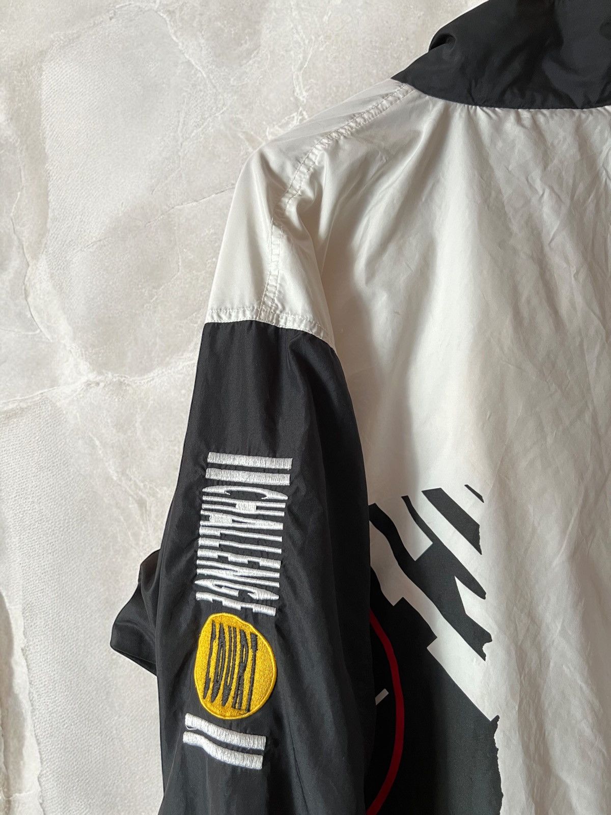 Nike × Vintage NIKE COURT VINTAGE 90s NYLON LOGO TRACK JACKET BOMBER Y2k Size US M / EU 48-50 / 2 - 9 Thumbnail