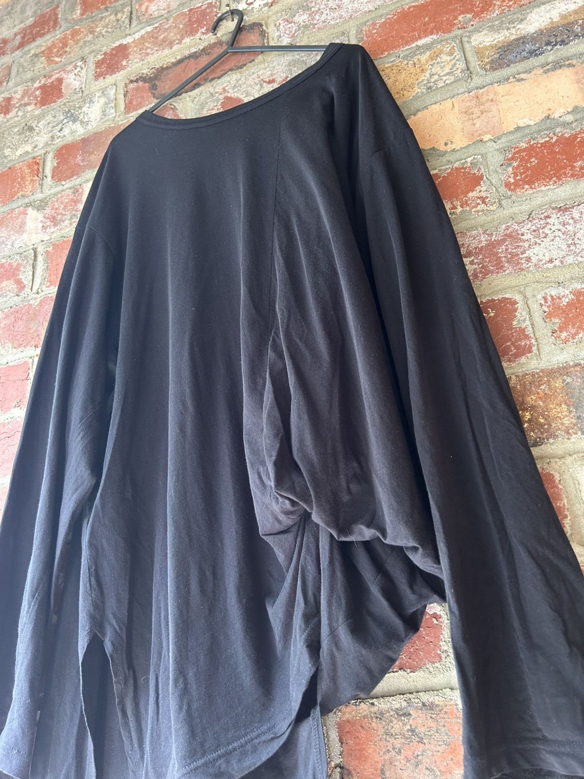Yohji Yamamoto Pour Homme SS19 Asymmetrical Longsleeve Size US L / EU 52-54 / 3 - 4 Thumbnail