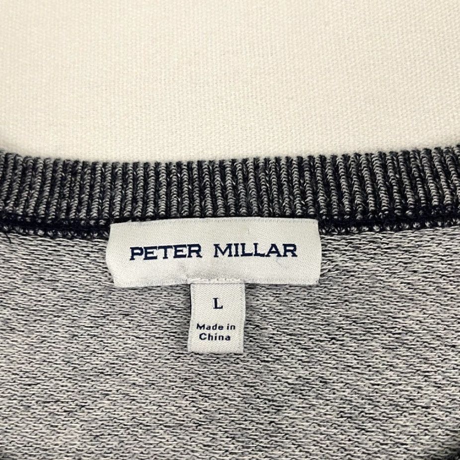 Peter Millar Peter Millar Hartford Sweater Mens L Blue Merino Wool Blend Crew Golf Pullover Size US L / EU 52-54 / 3 - 2 Thumbnail