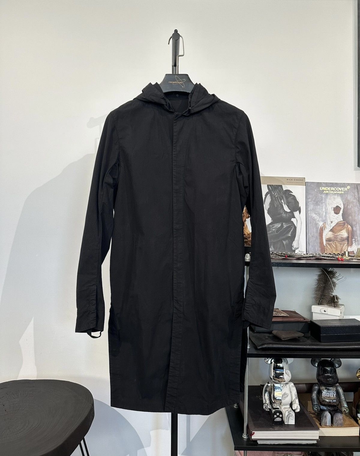 11 By Boris Bidjan Saberi 11ByBBS Mid-Length Printed Trench Jacket Size US S / EU 44-46 / 1 - 2 Thumbnail