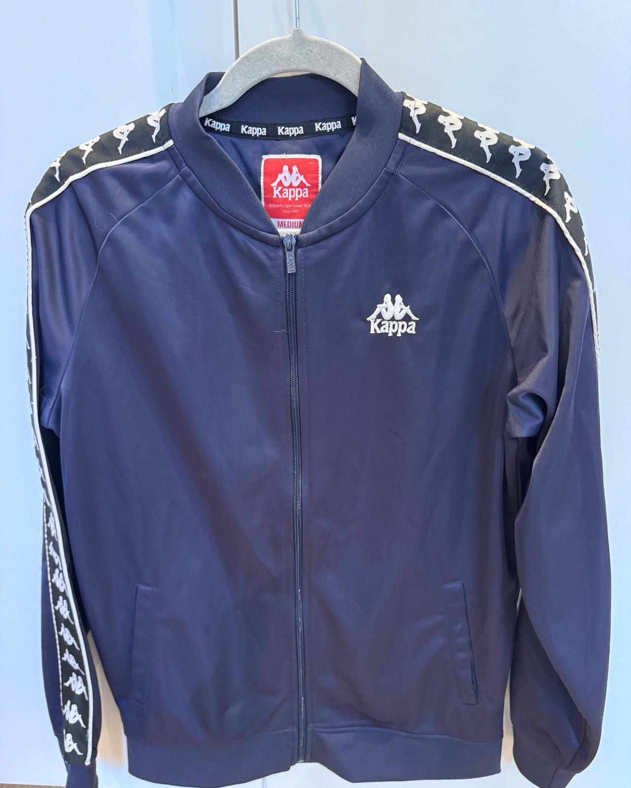 Kappa Kappa Zip-Up Sweater Dark Blue Size M Size US M / EU 48-50 / 2 - 1 Thumbnail