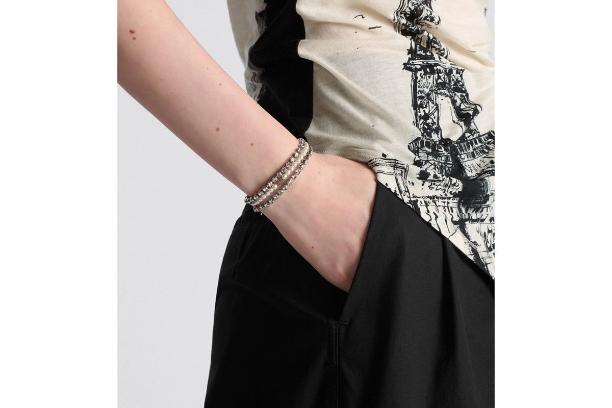 Dior o1bcso1str0126 Size: OS/Sparkle Bracelet in Silver Size ONE SIZE - 3 Thumbnail
