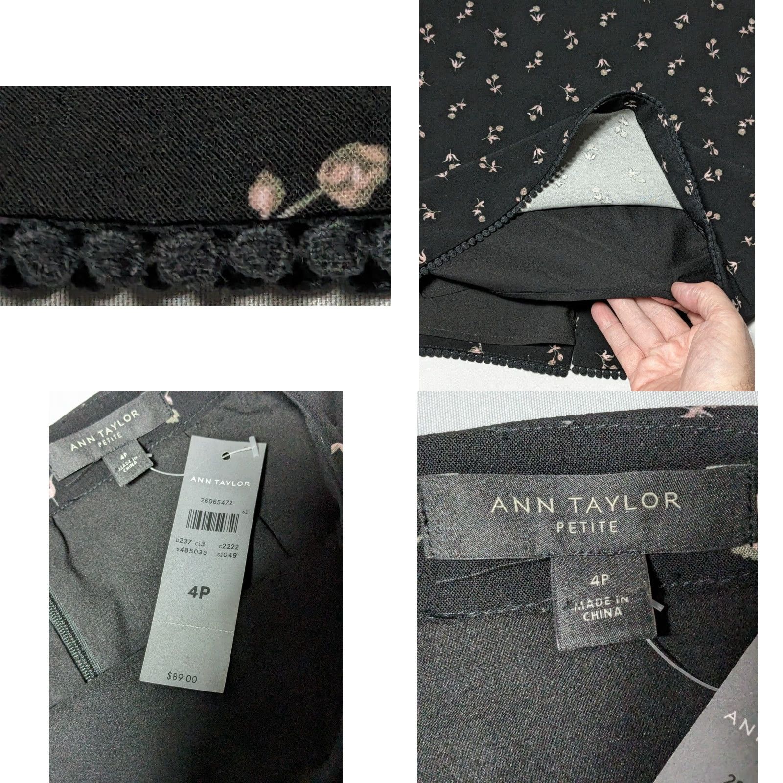 Ann Taylor VINTAGE? No. (But skip) Size 27" / US 4 / IT 40 - 8 Thumbnail
