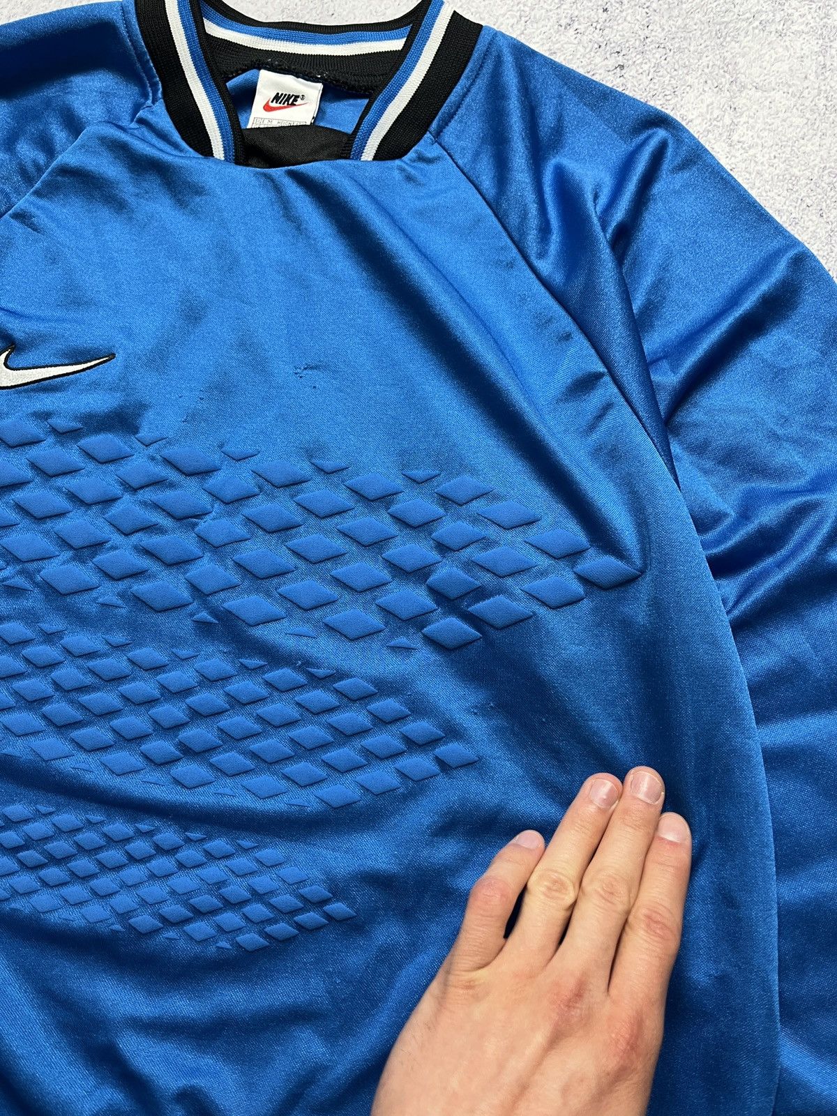 Nike × Vintage Vintage Nike Goalkeeper Longsleeve Template Jersey Retro Size US M / EU 48-50 / 2 - 4 Thumbnail