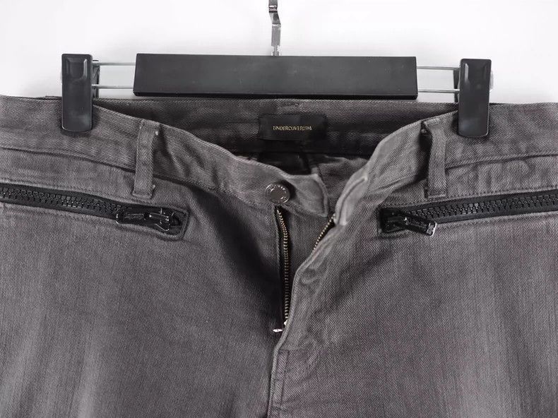 Undercover Gray Distressed Undercover Denim Pants Size 3 Size US 30 / EU 46 - 3 Thumbnail