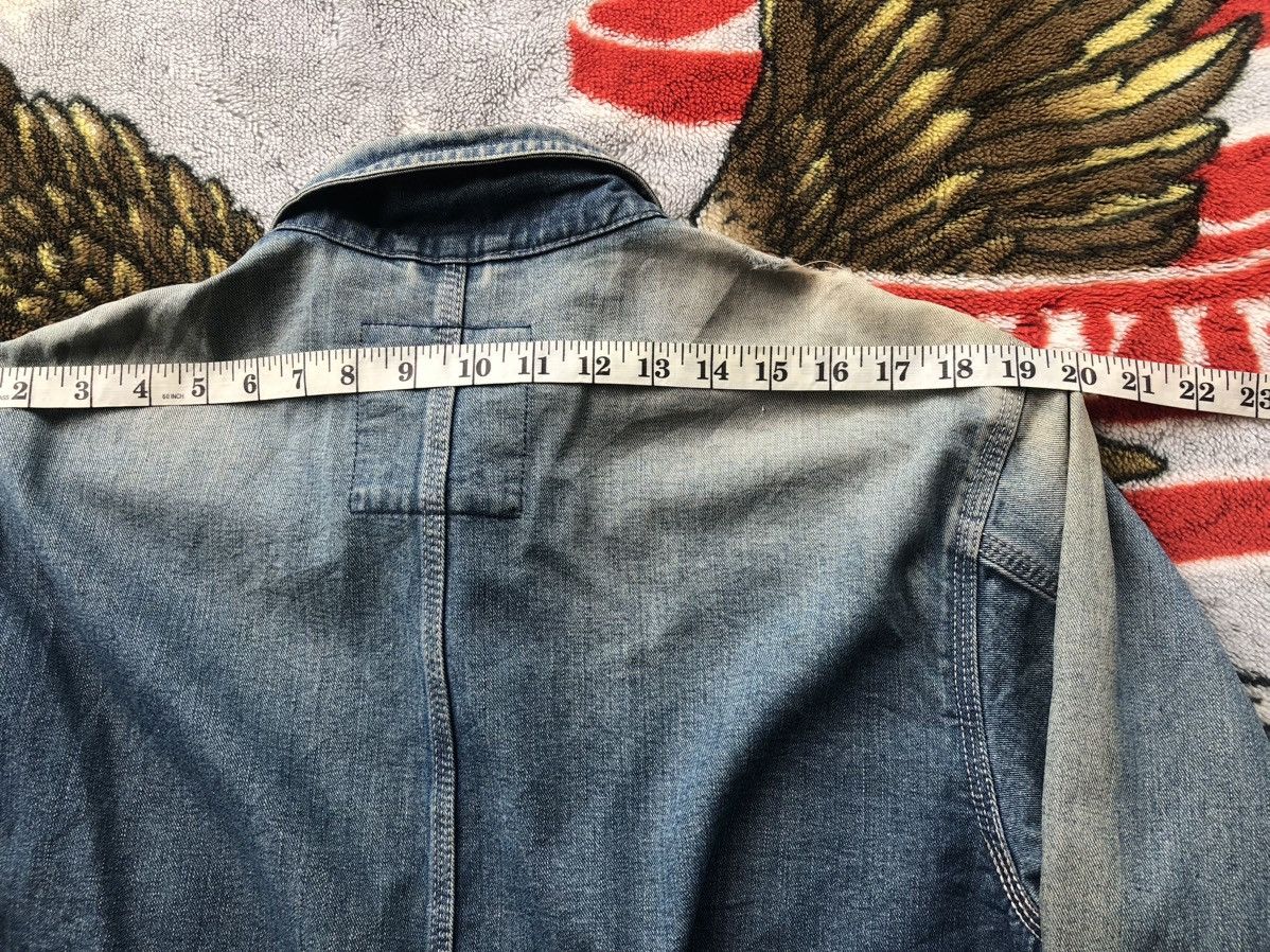 Converse Vintage Converse Distressed Denim Jacket Size US M / EU 48-50 / 2 - 16 Thumbnail