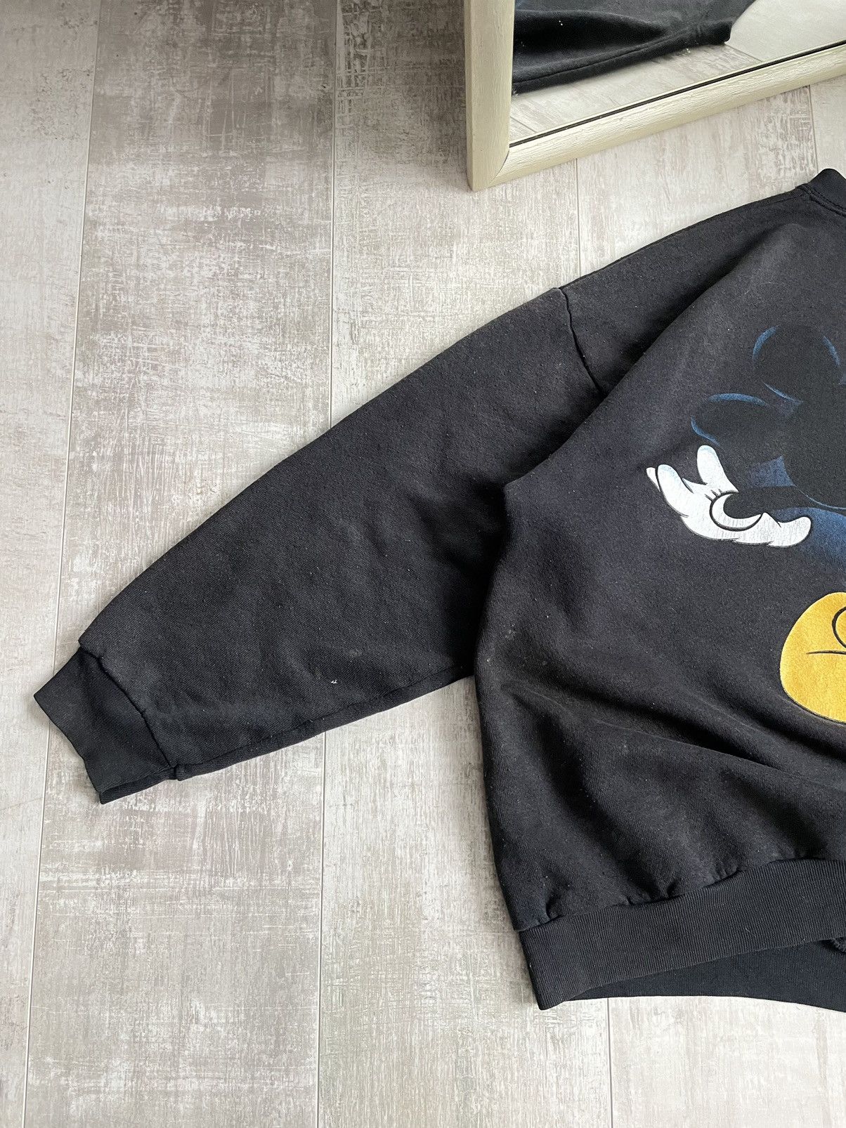Disney × Mickey Mouse × Vintage Michey Mouse 90’s Tultex Sweatshirt Boxy Fit Florida Disney Size US L / EU 52-54 / 3 - 8 Thumbnail