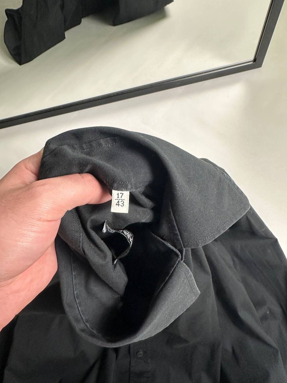 Dolce & Gabbana Dolce Gabbana Oldmoney Black Luxury Shirt Button Up Size US L / EU 52-54 / 3 - 5 Thumbnail