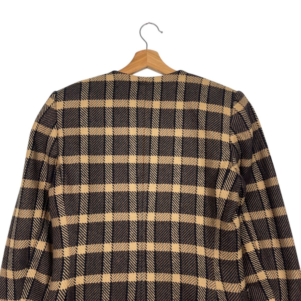 Aquascutum Vintage Aquacustum Check Button Jacket Size M / US 6-8 / IT 42-44 - 8 Thumbnail