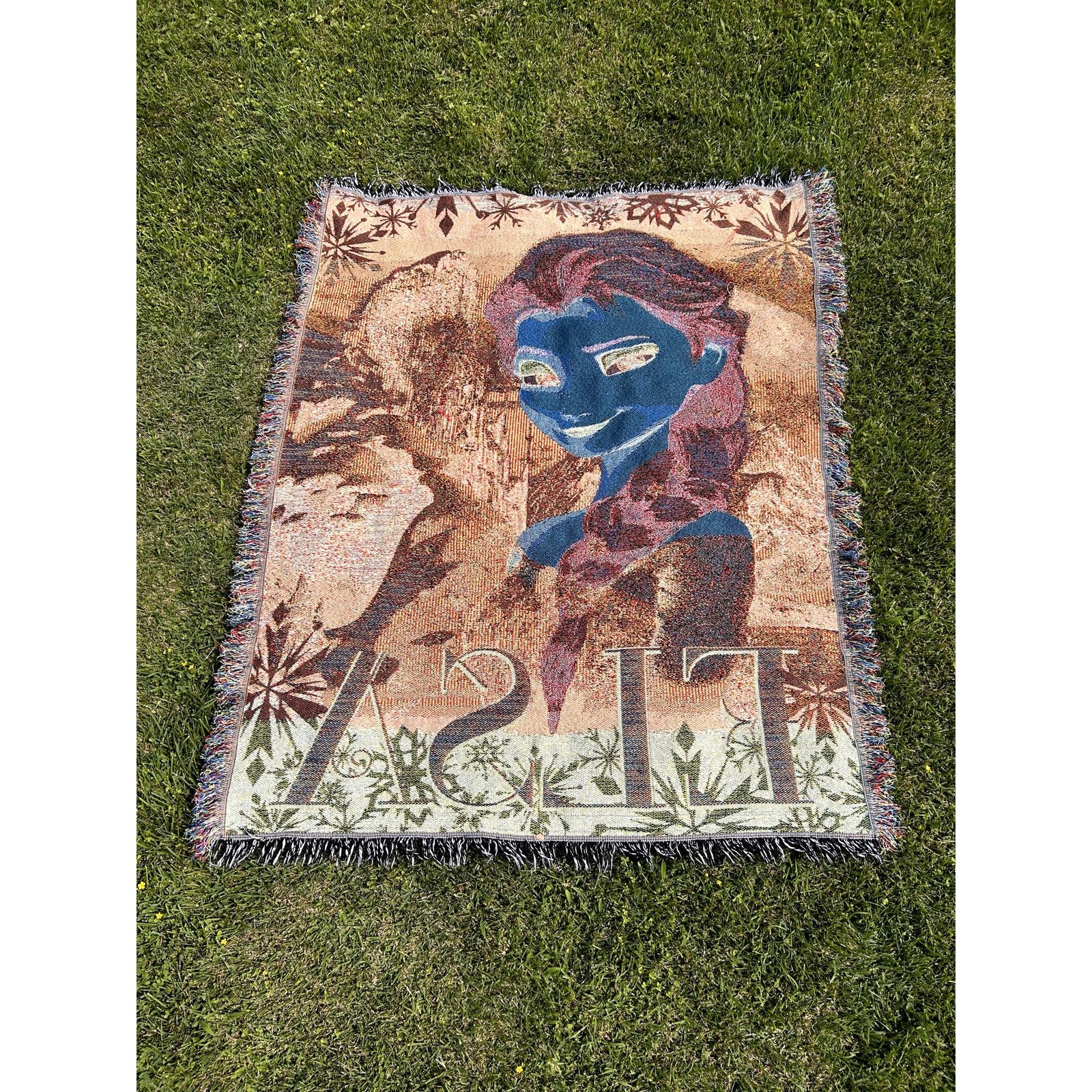 Disney × Vintage Disney Frozen Elsa Woven Tapestry Throw Blanket Size ONE SIZE - 2 Thumbnail