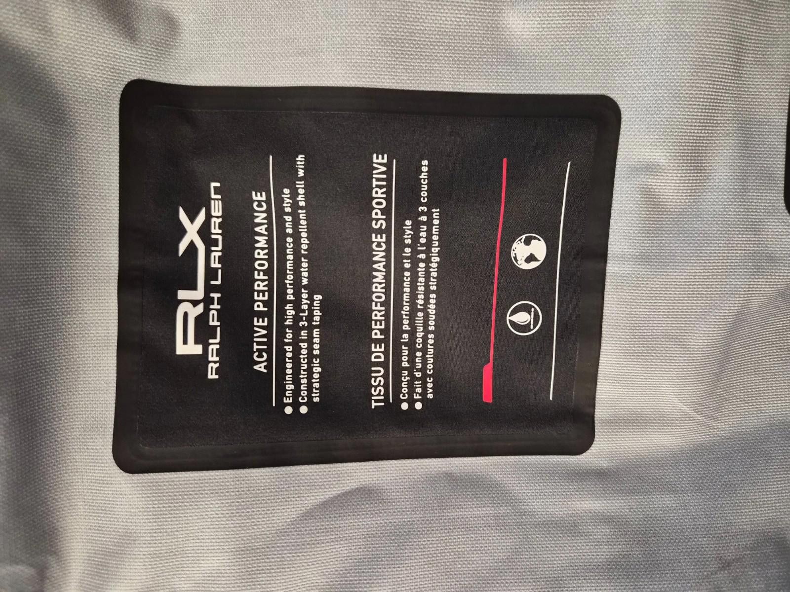 RLX Ralph Lauren Wading Jacket Mens M Water Repellent