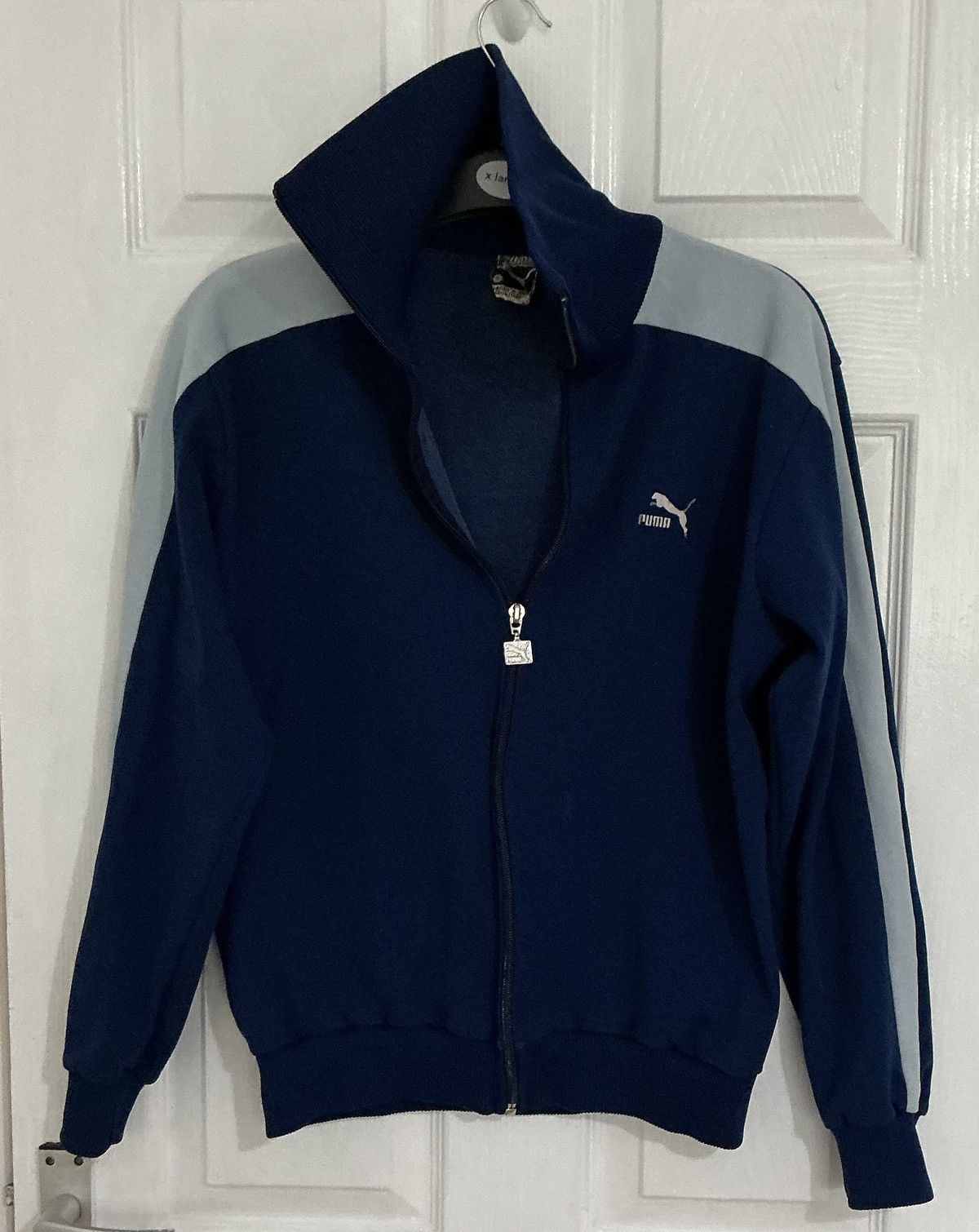 Puma Vintage 1960s Puma Track Jacket Size 6 Ultra Rare Size US S / EU 44-46 / 1 - 1 Thumbnail