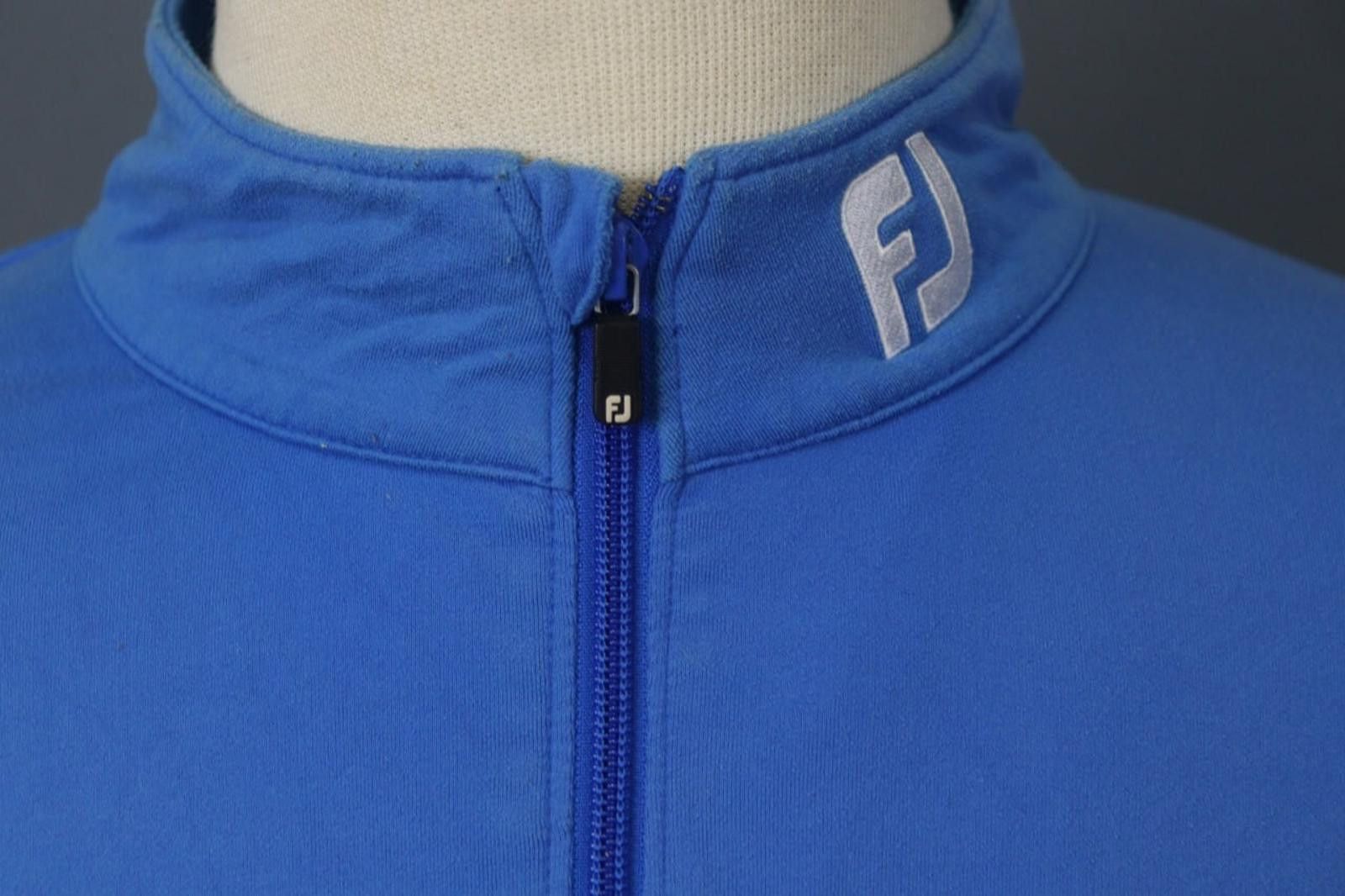 Fjallraven FJ Blue Striped Panel Nylon Quarter Zip Sweatshirt Size L Size US L / EU 52-54 / 3 - 6 Thumbnail