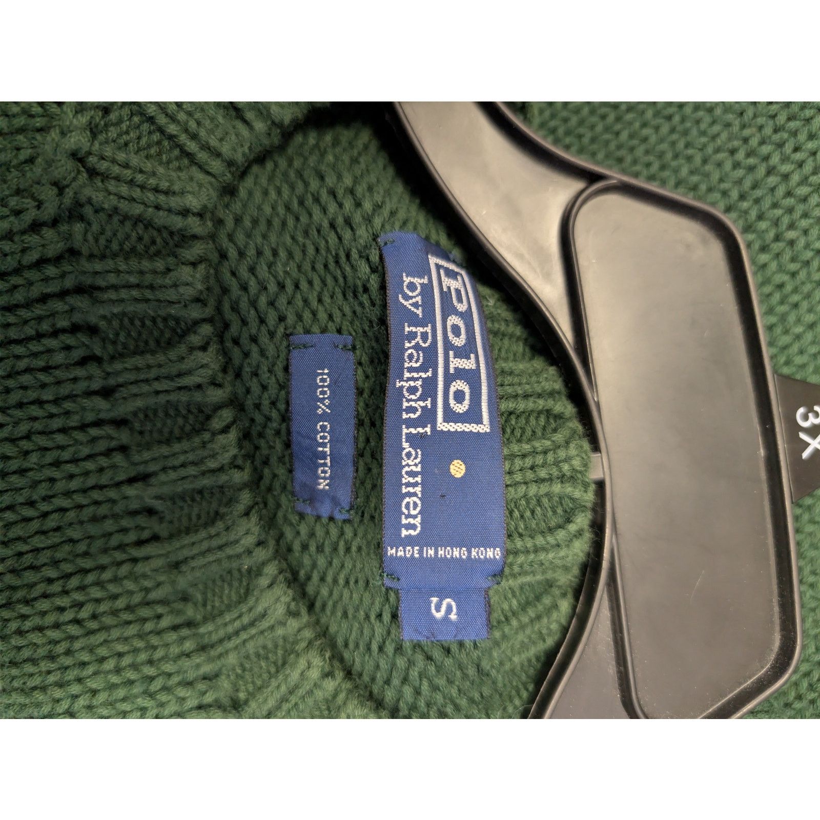 Ralph Lauren o1rshd1 CC20 flag intarsia knit sweater in Green Size US S / EU 44-46 / 1 - 16 Thumbnail