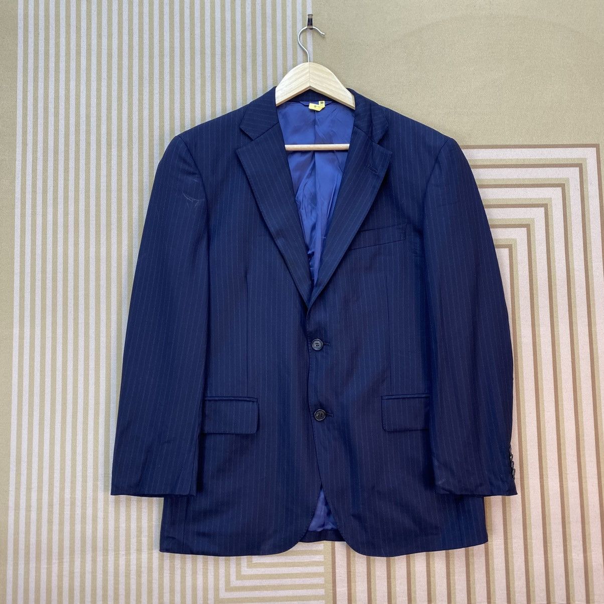 Ermenegildo Zegna 🫶 Vintage Ermenegildo Zegna Checked Jacket Size US M / EU 48-50 / 2 - 1 Thumbnail