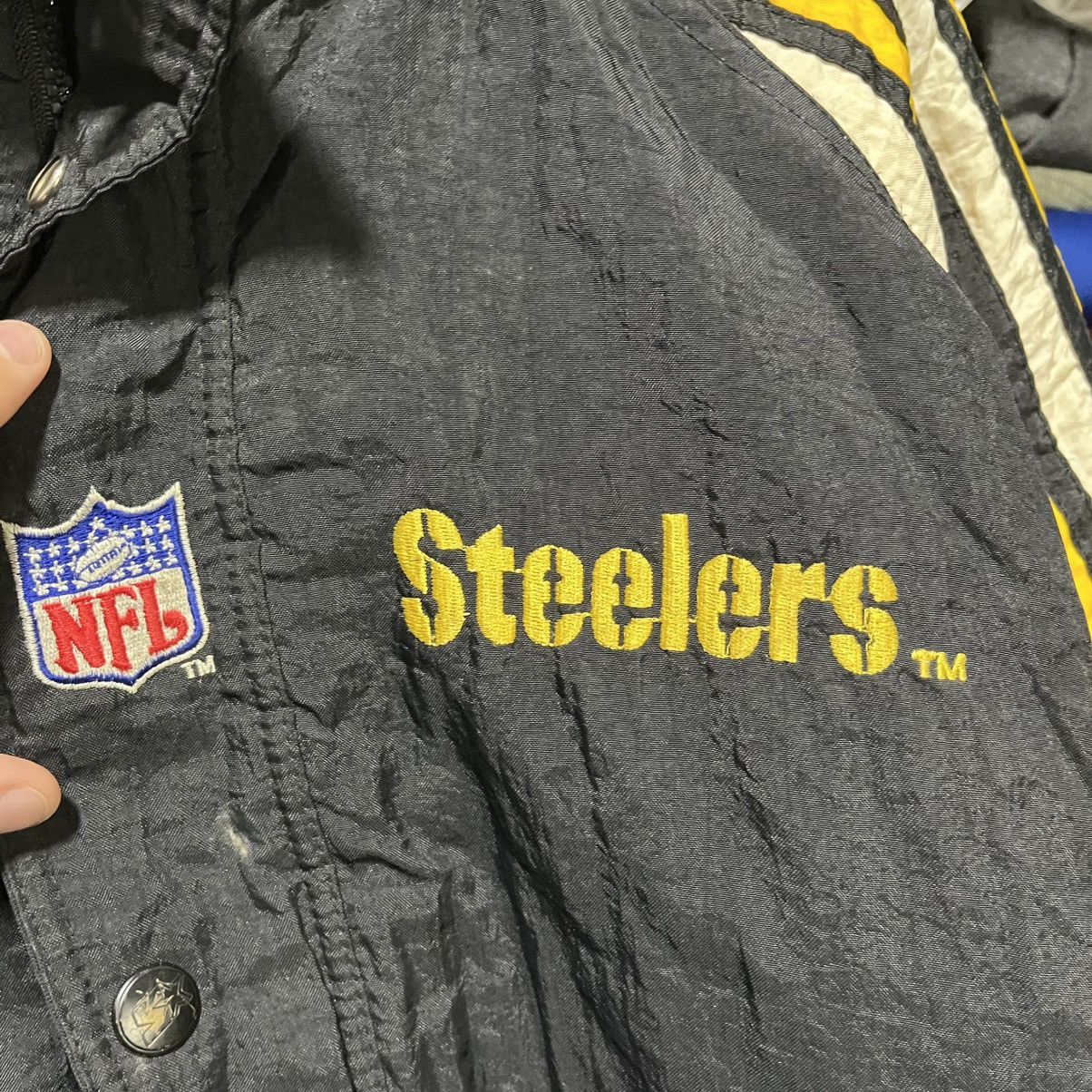 Starter VTG Pittsburgh Steelers Starter Pro Line 90s Puffer Jacket Size US XL / EU 56 / 4 - 4 Thumbnail