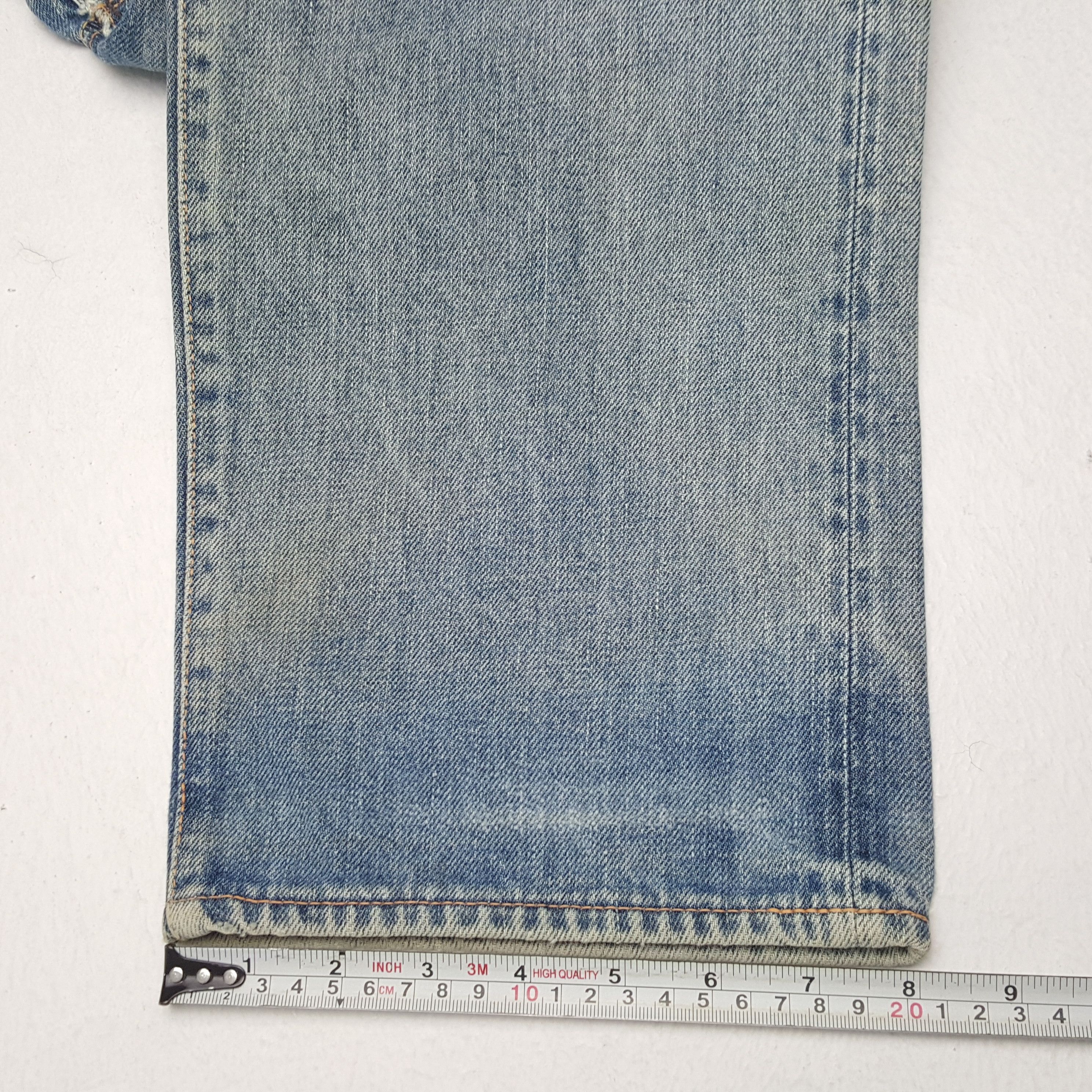 Evisu × Vintage EVISU Japanese Brand Streetwear Custom Daicock Style Jeans Size US 27 - 11 Thumbnail