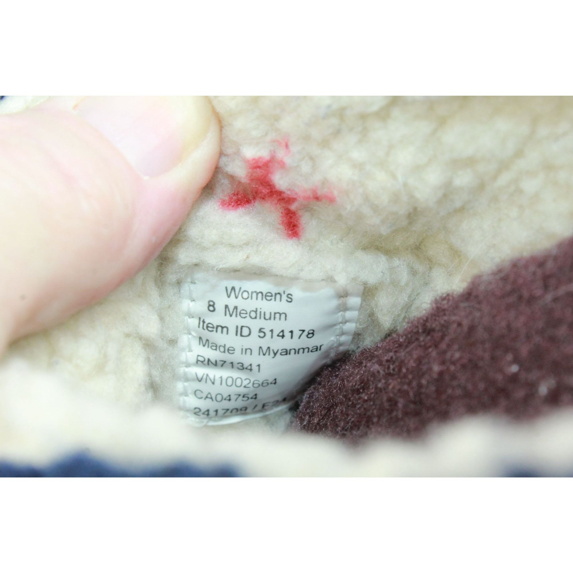 L.L. Bean LL Bean Knit Fleece Lined Water Resistant Cozy Slippers Size US 8 / IT 38 - 8 Thumbnail