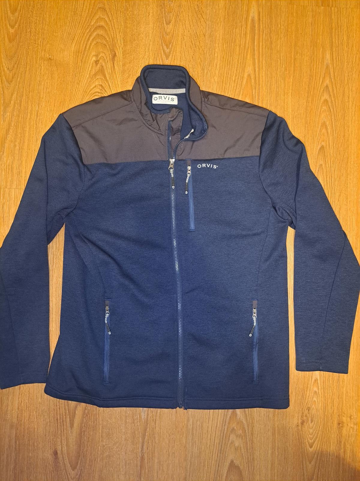 Orvis Orvis Fleece Jacket Mens Medium Blue Gray Full Zip Size US M / EU 48-50 / 2 - 1 Thumbnail