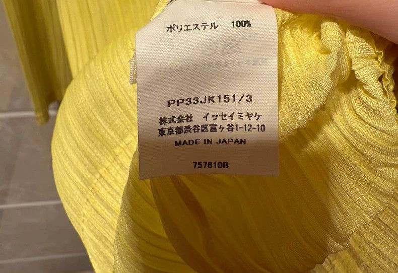 Issey Miyake issey miyake size:3 Yellow long sleeves 2506-Nextarrow Size XXS / US 00 / IT 34 - 3 Thumbnail