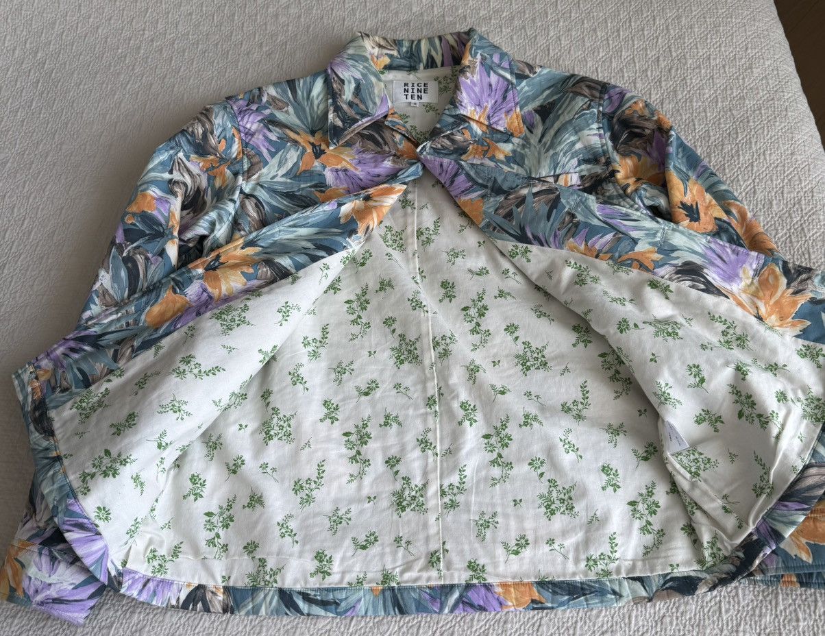 Japanese Brand Rice Nine Ten floral shirt jacket size 2 Size US M / EU 48-50 / 2 - 4 Thumbnail