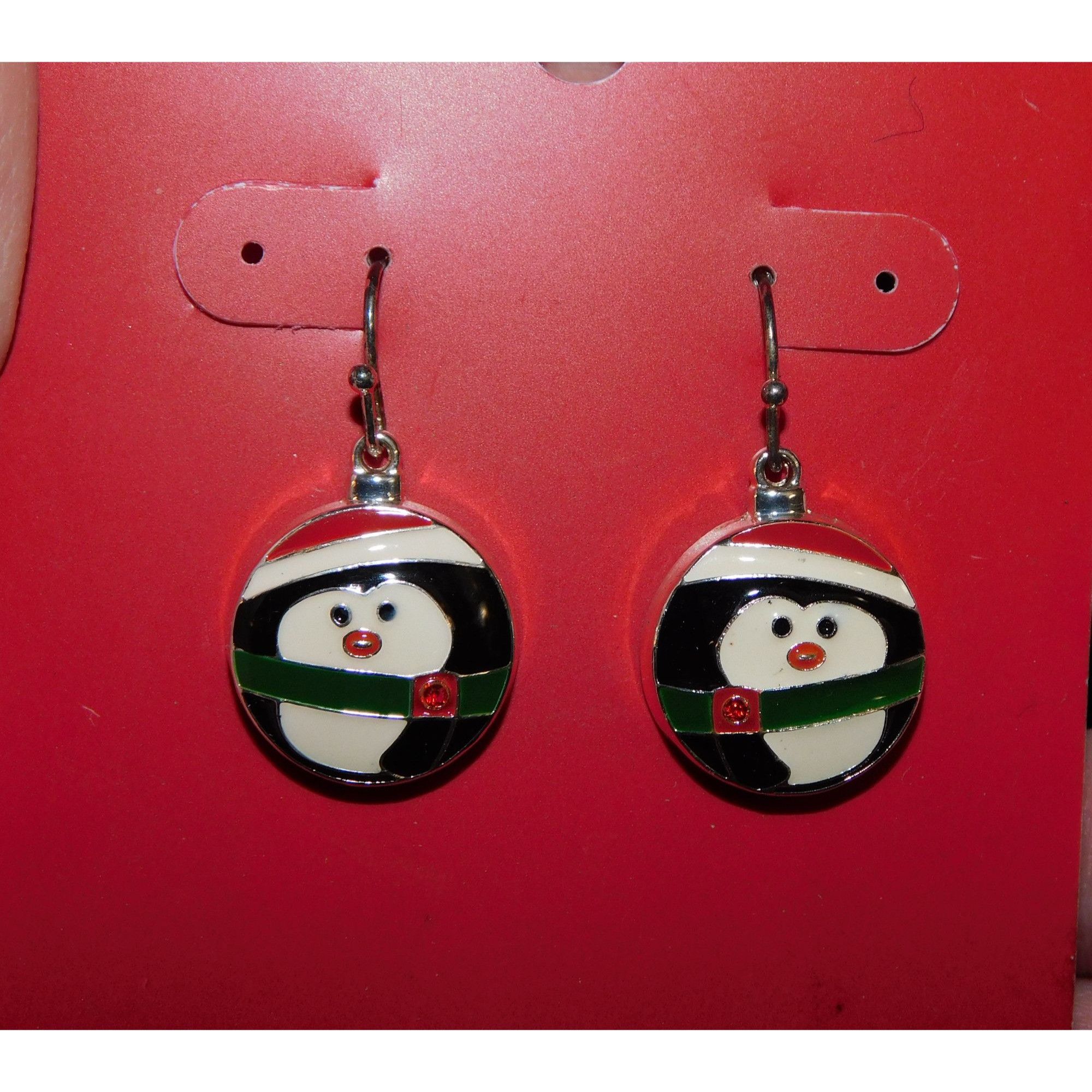 Other Penguin Holiday Christmas Drop Earrings Size ONE SIZE - 2 Thumbnail