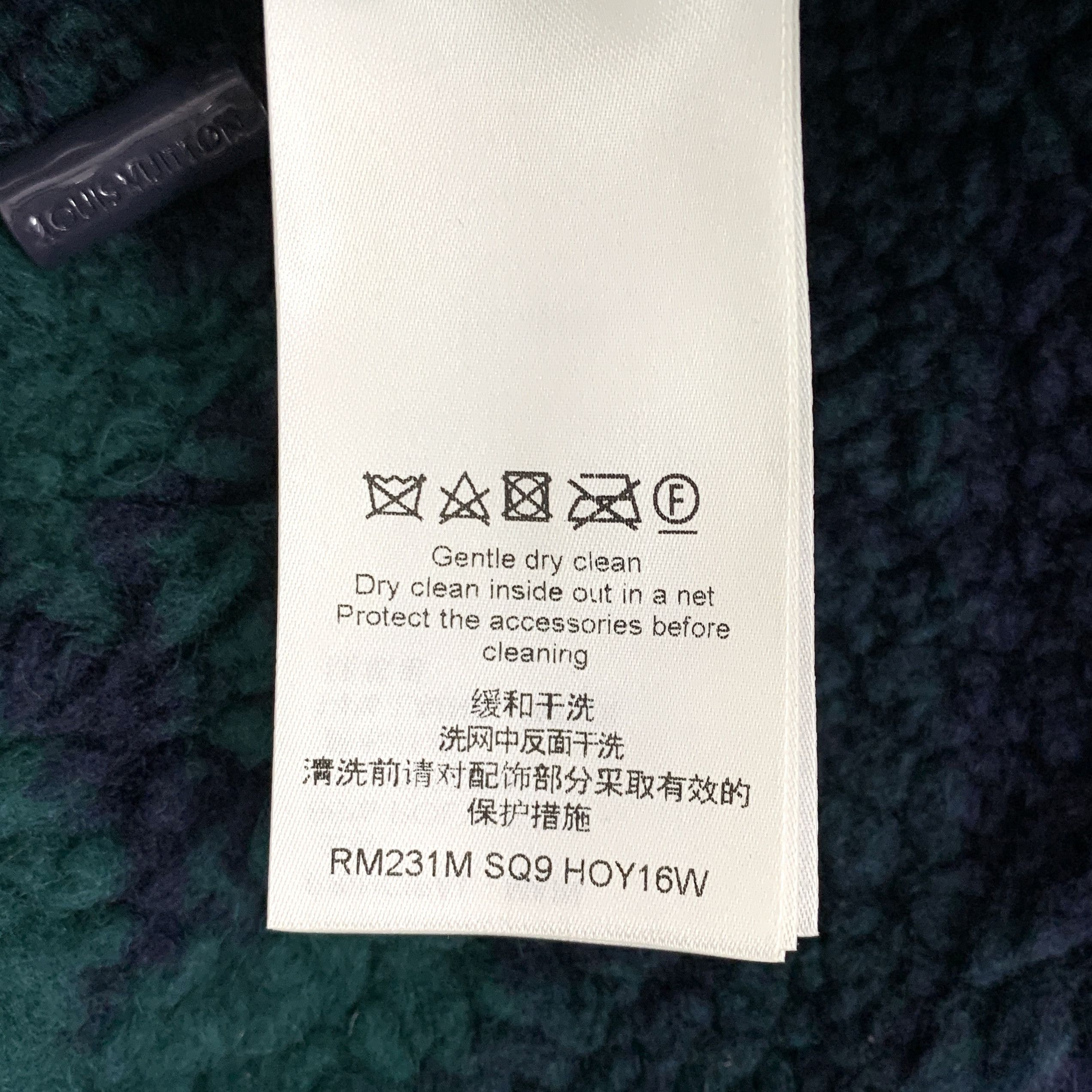 Louis Vuitton Louis Vuitton Green Monogram Fleece Pants (Size XL) Size US 34 / EU 50 - 5 Thumbnail