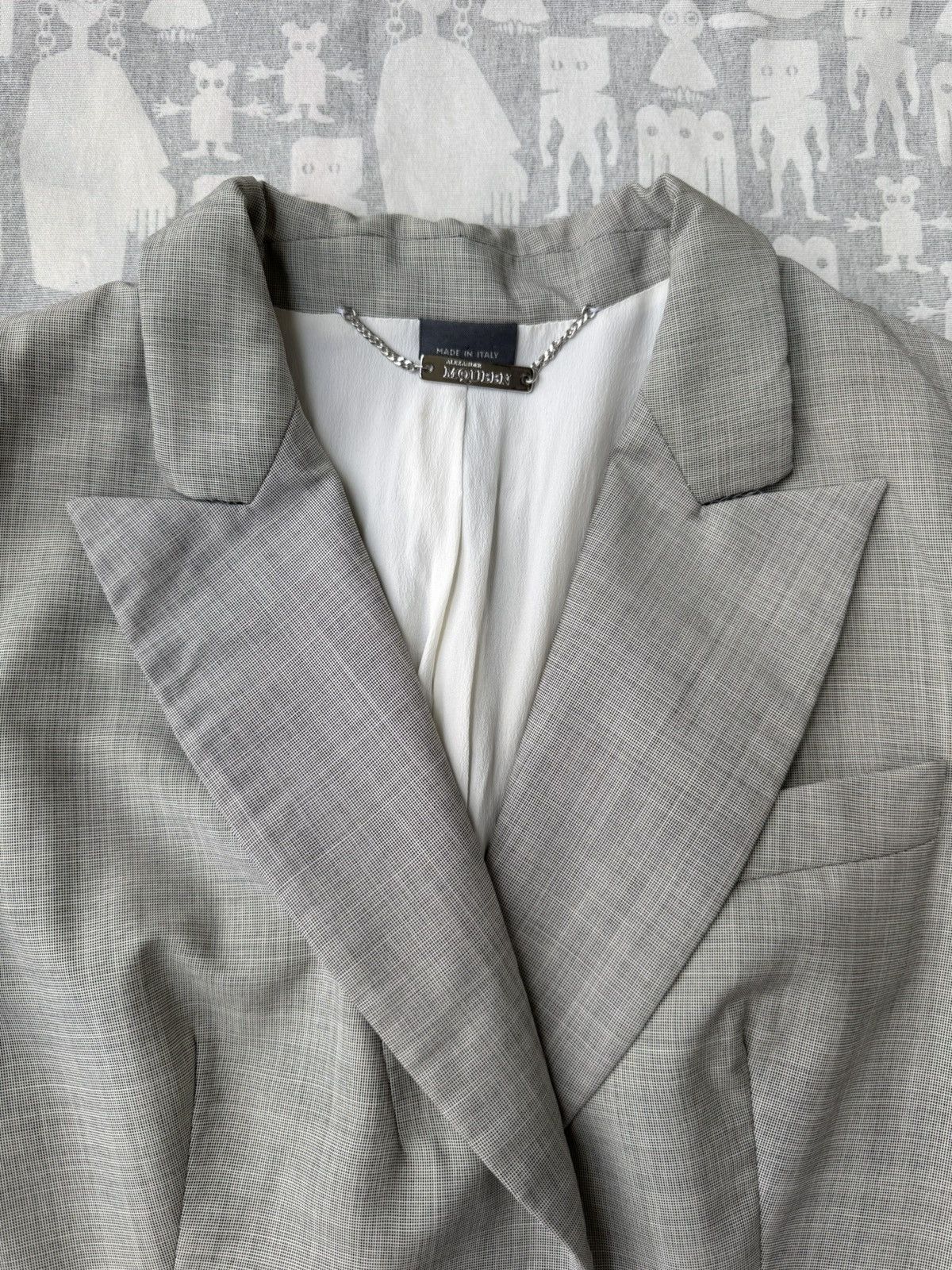 Alexander McQueen Alexander McQueen 2000's Spencer Peak Lapel Blazer Jacket Size M / US 6-8 / IT 42-44 - 2 Thumbnail