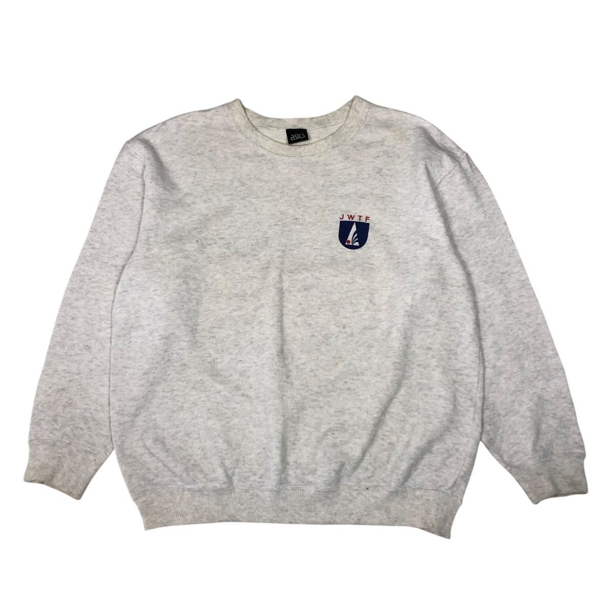 Japanese Brand 📌Vintage Sweatshirt Crewneck Asics Full Print Size US M / EU 48-50 / 2 - 1 Thumbnail