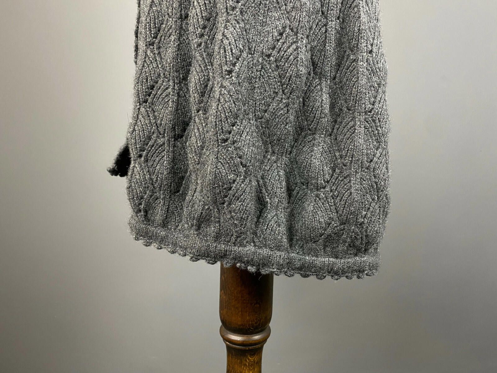 Diane von Furstenberg Ladies Diane von Furstenberg Grey Button Up Knited Dress Size M / US 6-8 / IT 42-44 - 5 Thumbnail