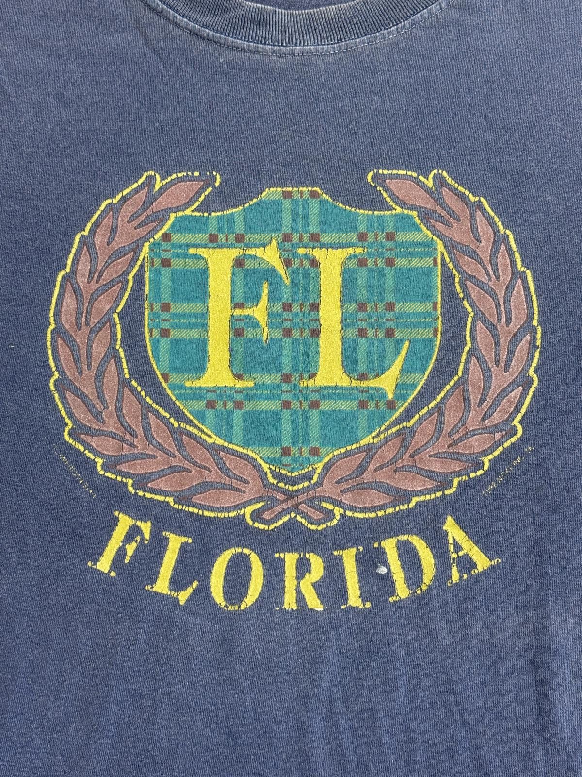 Other Vintage Florida Crest T-shirt Faded Tourism Made in USA XL Size US XL / EU 56 / 4 - 4 Thumbnail