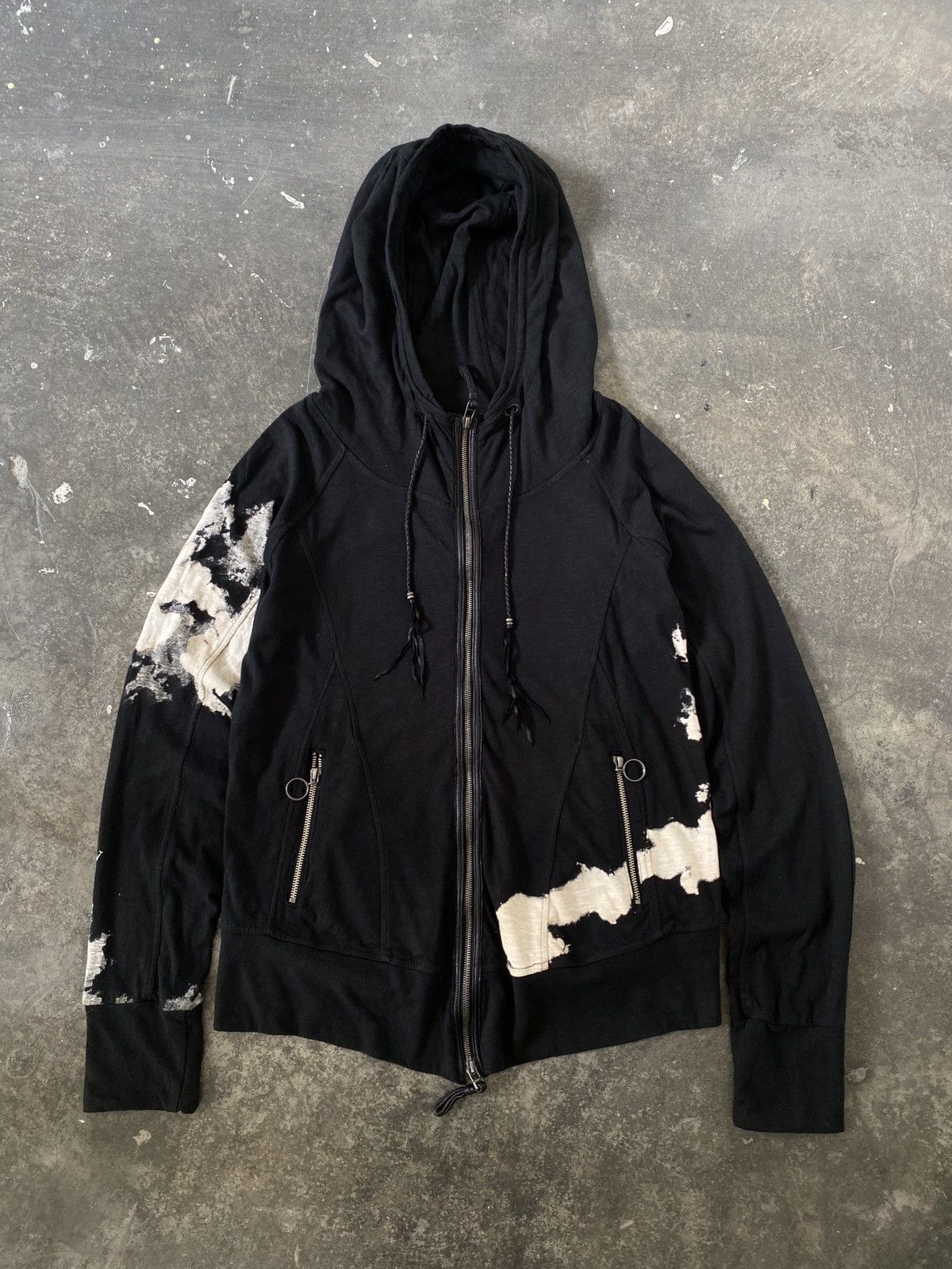 KMRii Vintage KMRii “Bleach Stained” Bono Hoodie Size US M / EU 48-50 / 2 - 1 Thumbnail