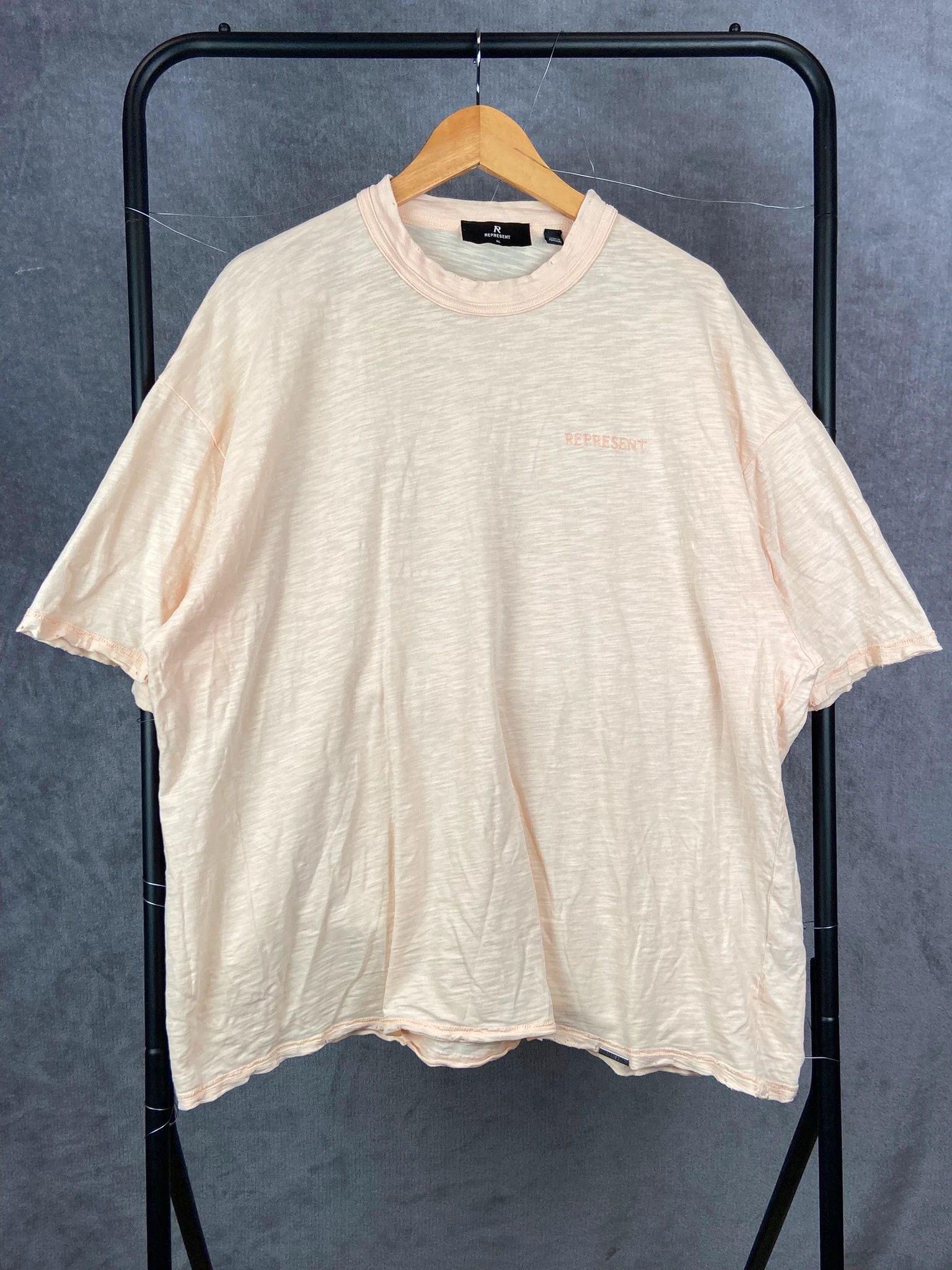 Represent Clo. Represent Pink Washed Tee XL Minimal Oversized Size US XL / EU 56 / 4 - 1 Thumbnail