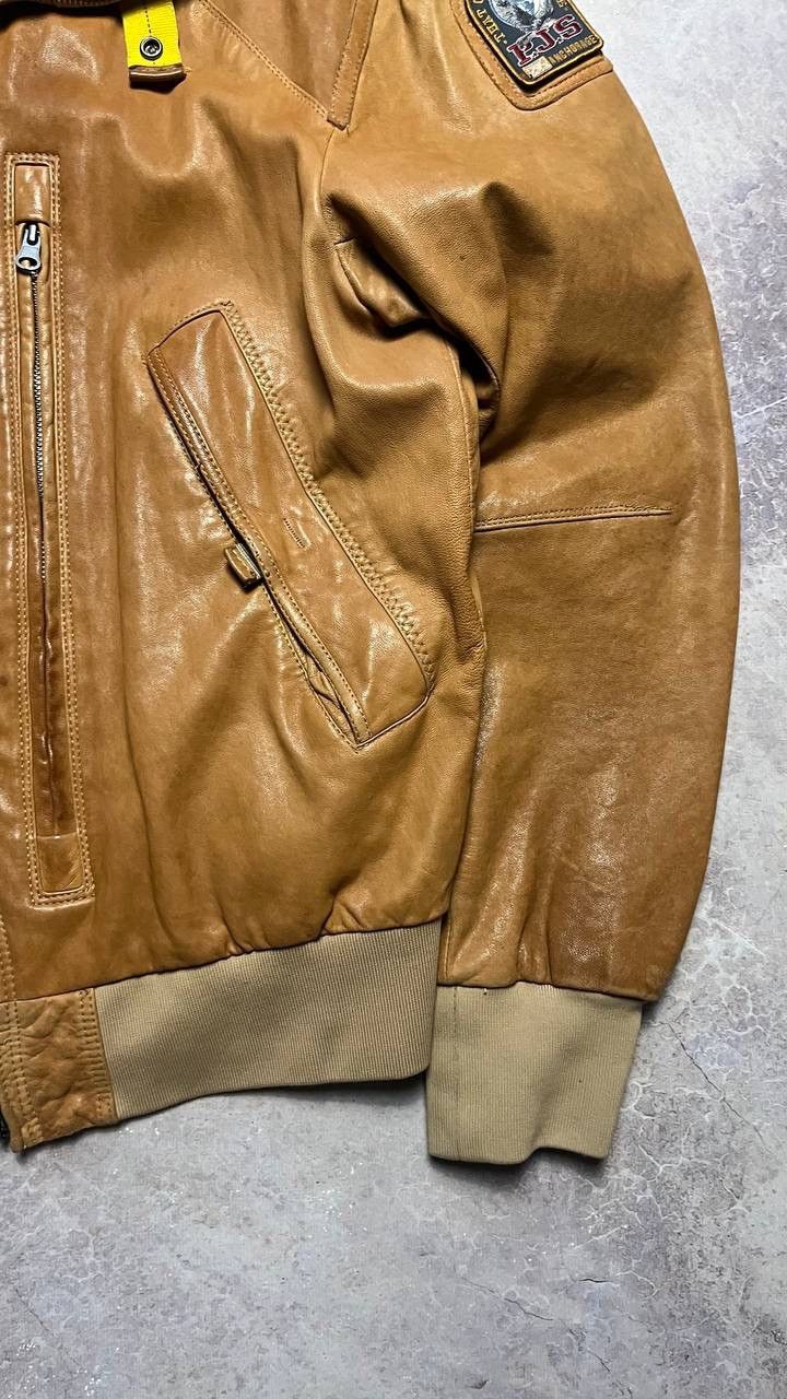 Parajumpers Parajumpers Leather Jacket Designer Premium Italian Aviator Size US XL / EU 56 / 4 - 8 Thumbnail