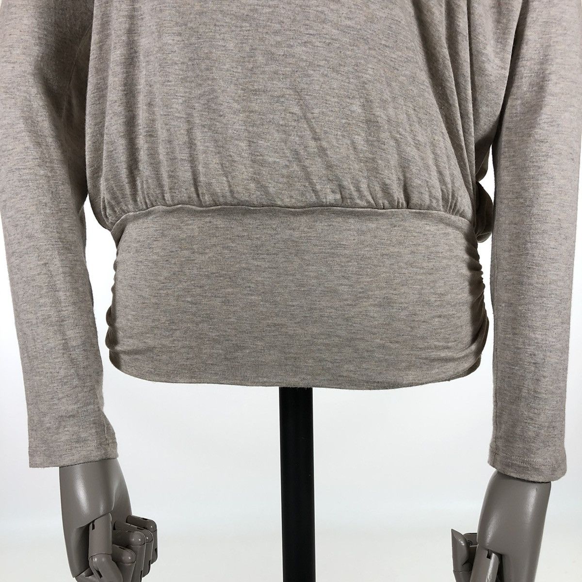 Amur AMOUR VERT USA Angela Dream Knit Wrap Front Top Long Sleeve Sweater Blouse Size M / US 6-8 / IT 42-44 - 16 Thumbnail