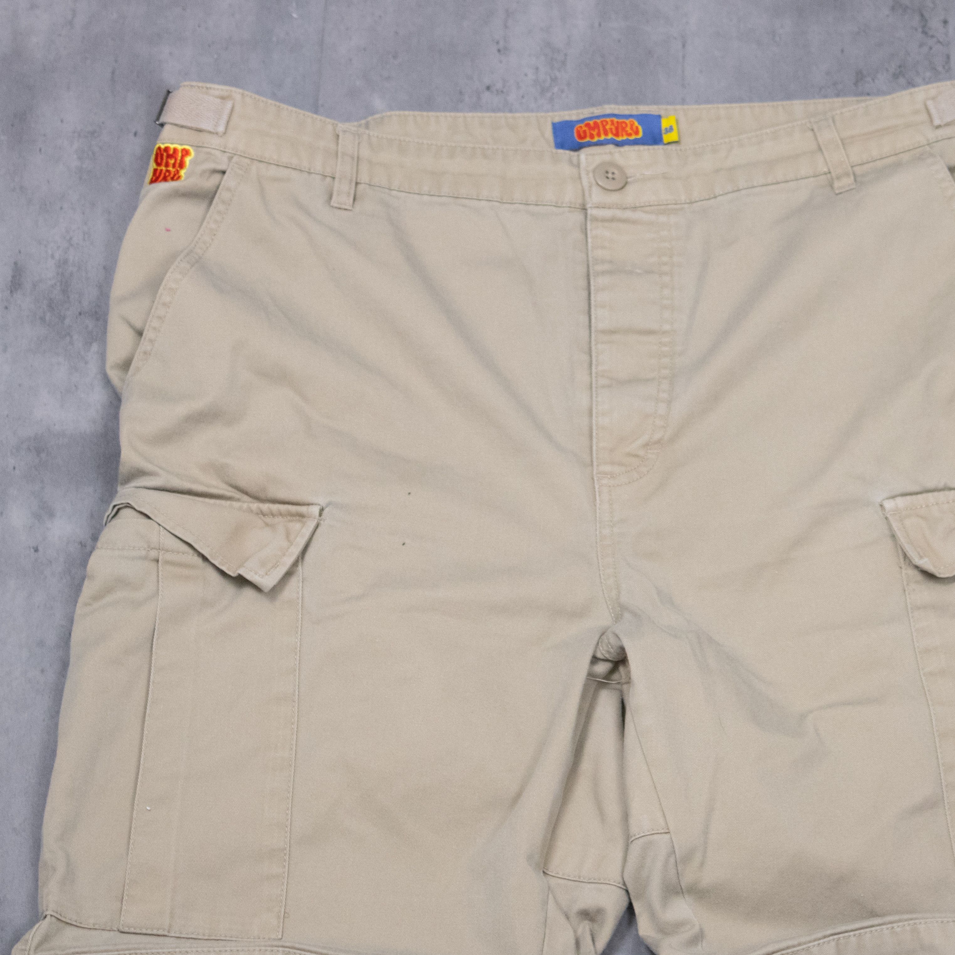 Empyre Empyre Baggy Utility Cargo Pants Tan Y2K Wide Leg Size US 38 / EU 54 - 7 Thumbnail