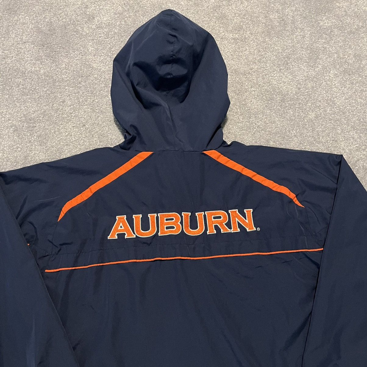 Nike Vintage Nike Auburn University Windbreaker Zip Hooded Jacket Size US M / EU 48-50 / 2 - 5 Thumbnail