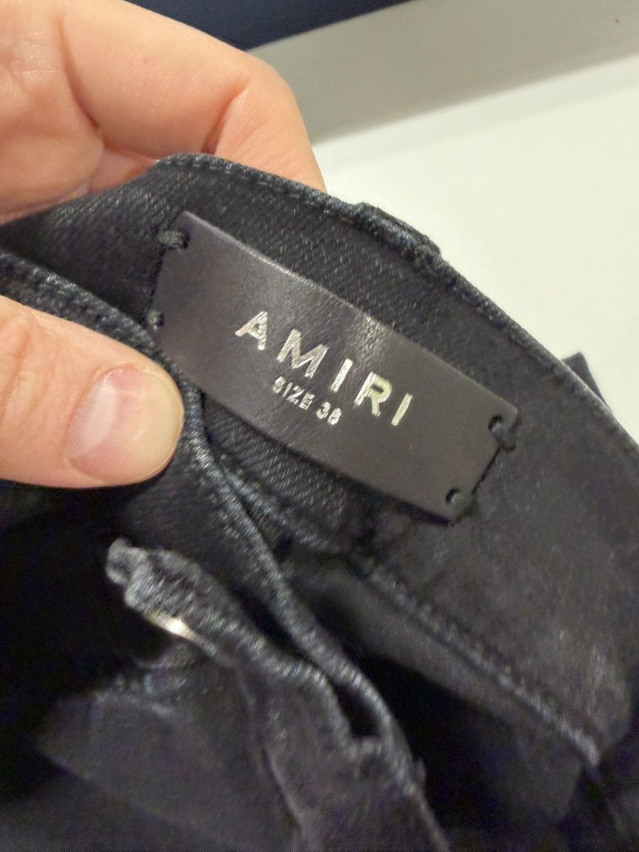 Amiri Amiri MX1 Black Jeans NEW 1200$ Size US 38 / EU 54 - 5 Thumbnail