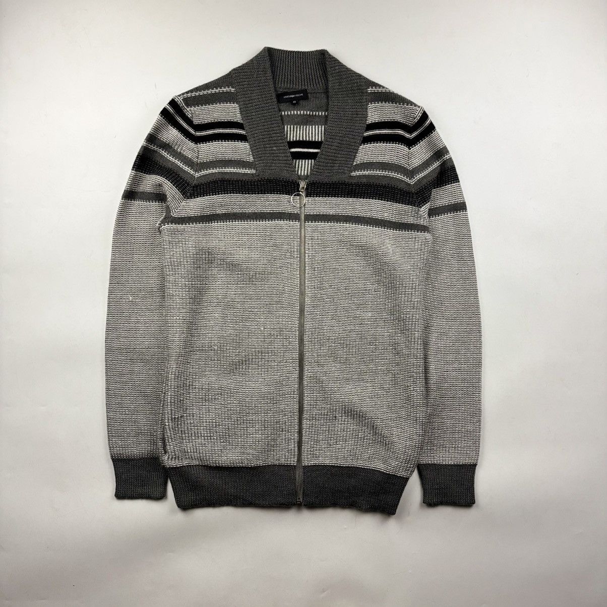 Kris Van Assche Kris Van Assche Merino Wool Zip Sweater Size US S / EU 44-46 / 1 - 1 Thumbnail