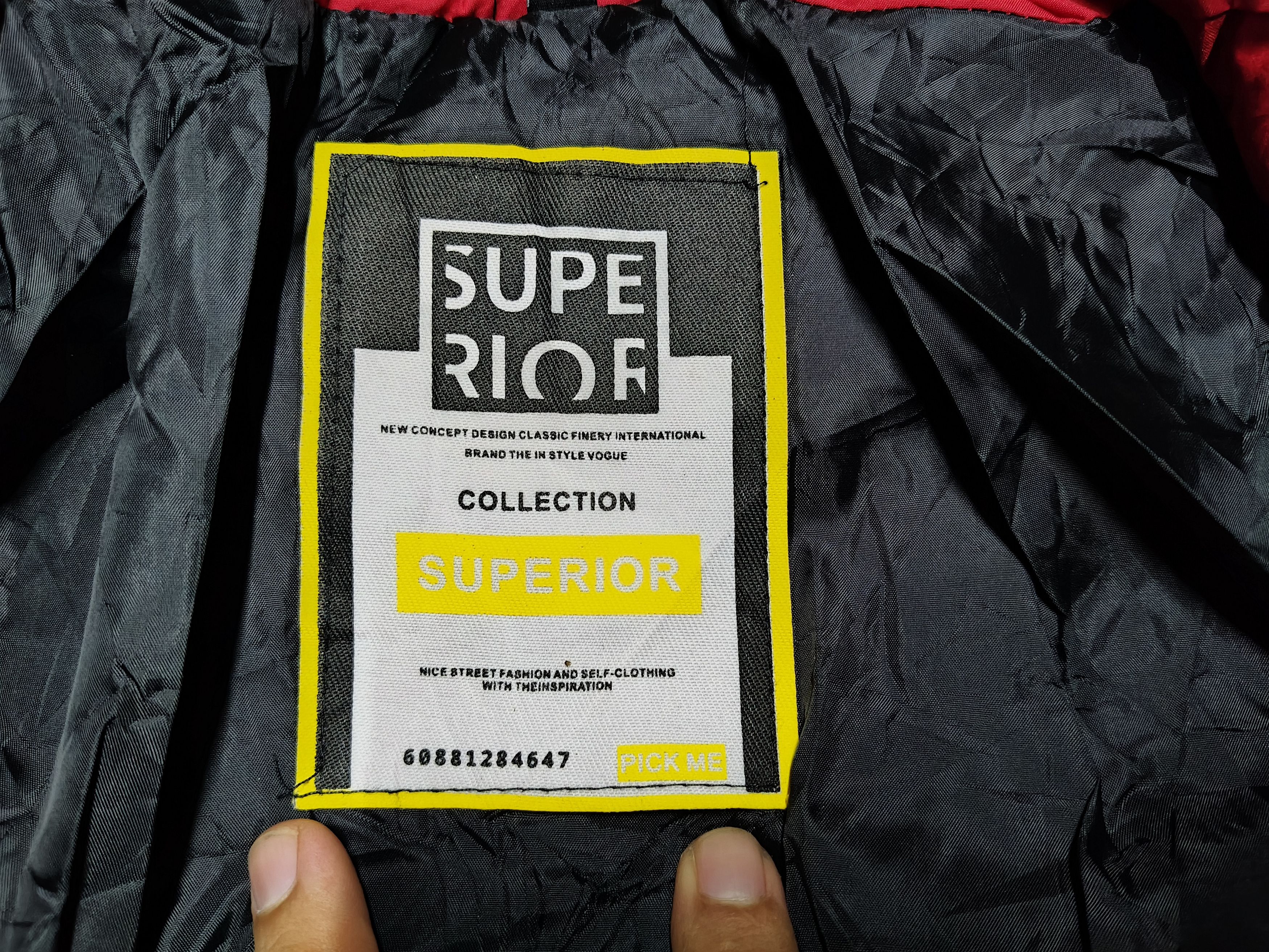 Japanese Brand Superior Zipper Down Jacket Size M / US 6-8 / IT 42-44 - 8 Thumbnail