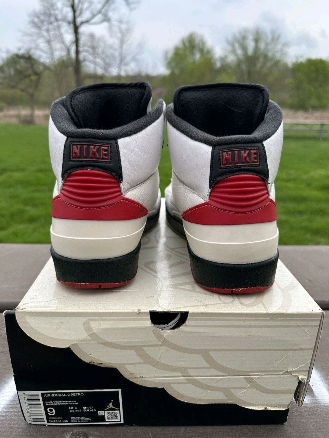 Jordan Brand Nike Air Jordan Retro 2 Chicago 2022 DX2454106 Size 9 Men Size US 9 / EU 42 - 5 Thumbnail