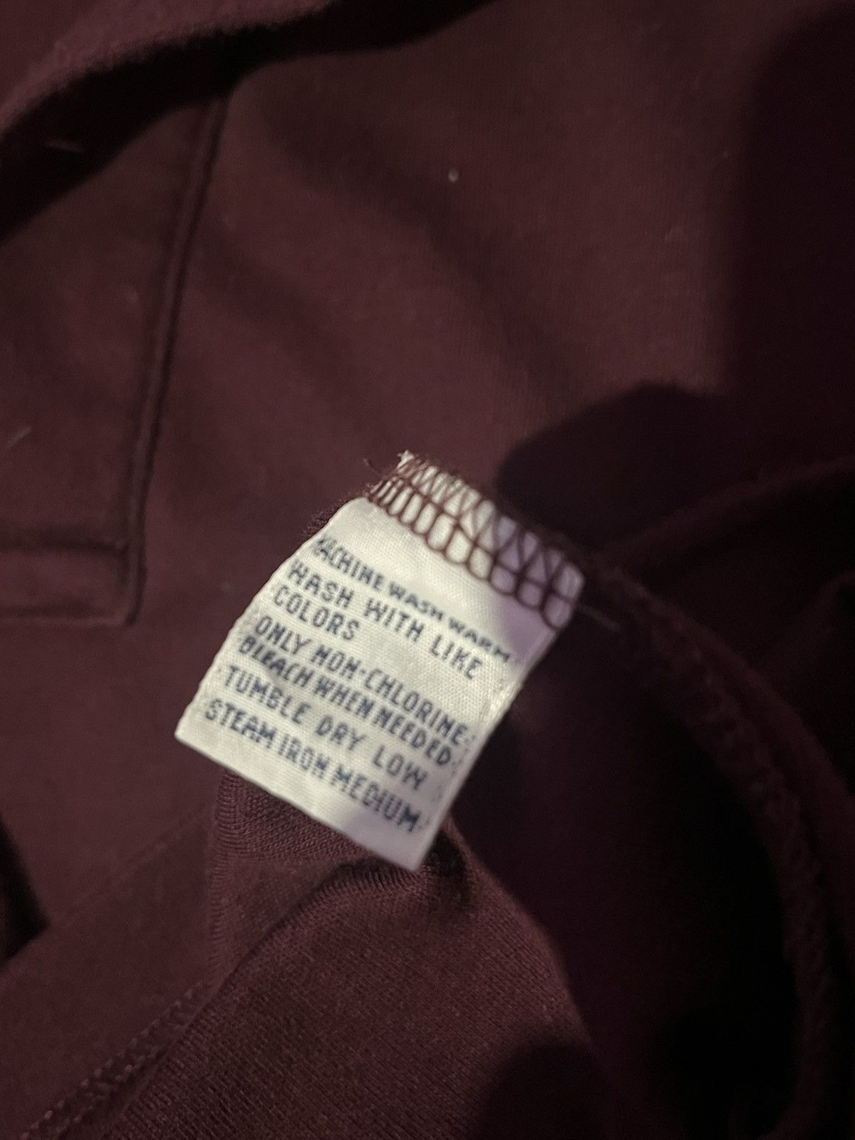 Designer × Polo Ralph Lauren × Vintage VINTAGE ralph lauren polo dark red with dark green horse Size US L / EU 52-54 / 3 - 5 Thumbnail